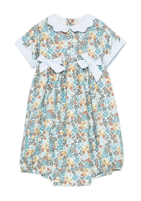 Tutina con stampa floreale MARIELLA FERRARI | PGE5FIOCCHI AZZURRO